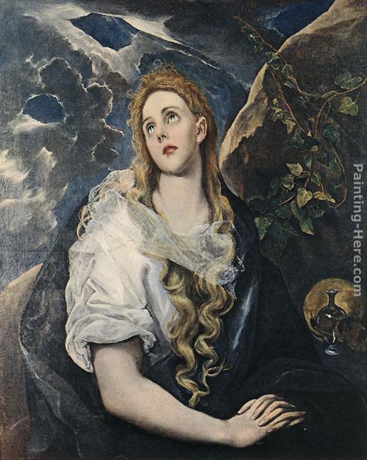 El Greco St Mary Magdalene